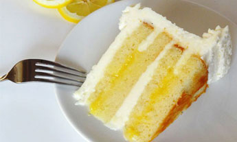 Lemon Cake Slice Filling